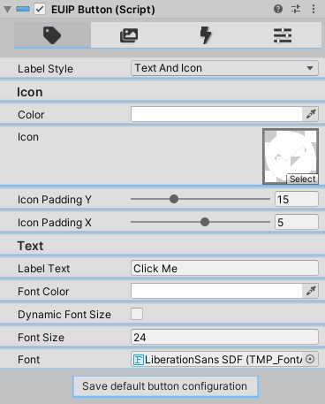 Button Inspector Screnshot