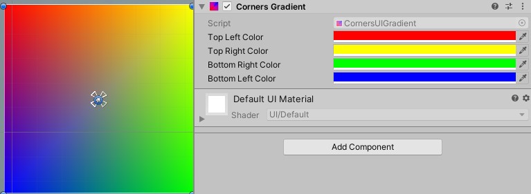 Corners UI Gradient