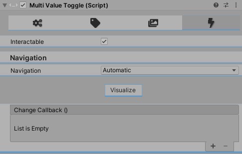 Multi-Value Toggle General Configuration