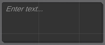 Multiline Input Field Screenshot