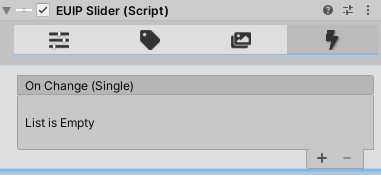 Slider Inspector Screenshot